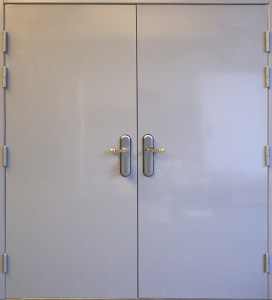 large metal door contemporary architecture design